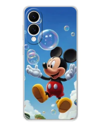 Чехол для Samsung Galaxy S25 Edge с картинкой «Mickey и мыльные пузыри»