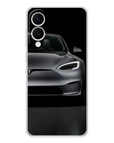 Чехол для Samsung Galaxy S25 Edge с картинкой «Tesla Model S Look» Чехол для Samsung Galaxy S25 Edge с картинкой «Tesla Model S Look»