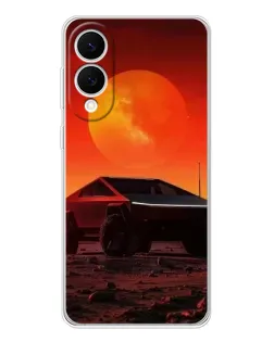 Чехол для Samsung Galaxy S25 Edge с картинкой «Cybertruck на Марсе» Чехол для Samsung Galaxy S25 Edge с картинкой «Cybertruck на Марсе»