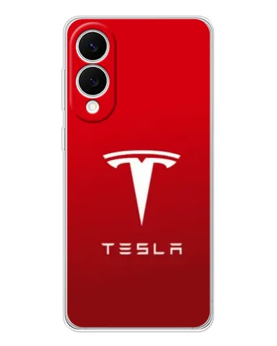 Чехол для Samsung Galaxy S25 Edge с картинкой «Tesla Red Classic» Чехол для Samsung Galaxy S25 Edge с картинкой «Tesla Red Classic»