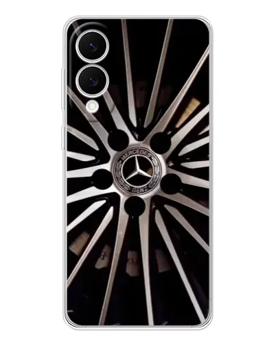 Чехол для Samsung Galaxy S25 Edge с картинкой «Диск Mercedes»