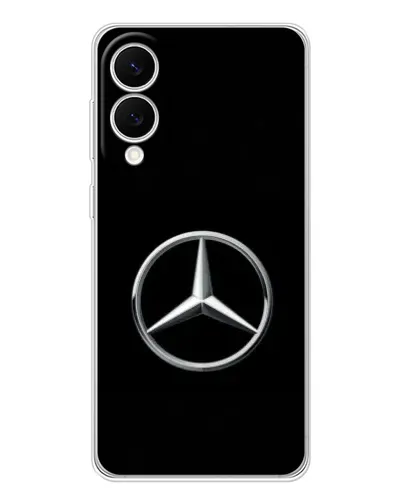 Чехол для Samsung Galaxy S25 Edge с картинкой «Mercedes классический лого»