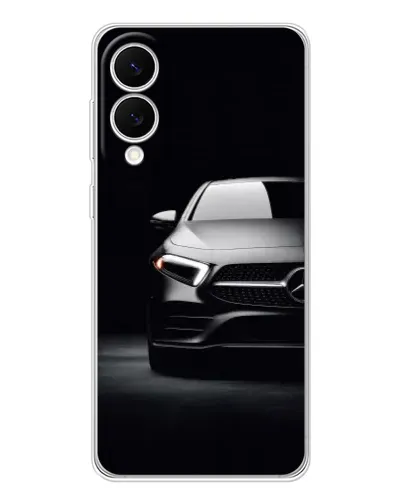 Чехол для Samsung Galaxy S25 Edge с картинкой «Свет фар Mercedes»