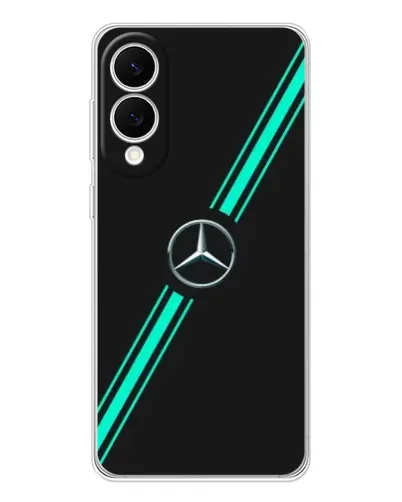 Чехол для Samsung Galaxy S25 Edge с картинкой «Спортивные линии Mercedes» Чехол для Samsung Galaxy S25 Edge с картинкой «Спортивные линии Mercedes»