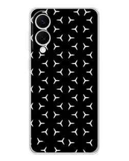Чехол для Samsung Galaxy S25 Edge с картинкой «Mercedes паттерн звезд»