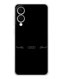 Чохол для Samsung Galaxy S25 Edge з картинкою «Audi — світловий підпис»