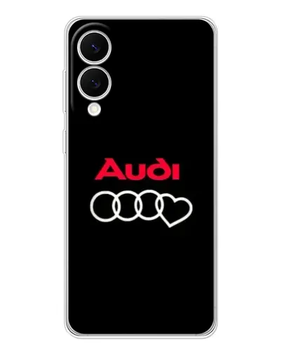 Чохол для Samsung Galaxy S25 Edge з картинкою «Логотип Audi Heart» Чохол для Samsung Galaxy S25 Edge з картинкою «Логотип Audi Heart»