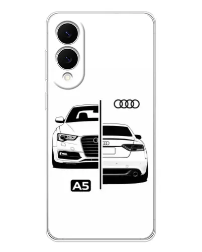 Чохол для Samsung Galaxy S25 Edge з картинкою «Audi — контрастний дизайн» Чохол для Samsung Galaxy S25 Edge з картинкою «Audi — контрастний дизайн»