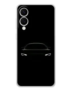 Чохол для Samsung Galaxy S25 Edge з картинкою «Погляд Audi у темряві»