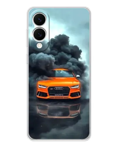 Чохол для Samsung Galaxy S25 Edge з картинкою «Audi у хмарах диму» Чохол для Samsung Galaxy S25 Edge з картинкою «Audi у хмарах диму»