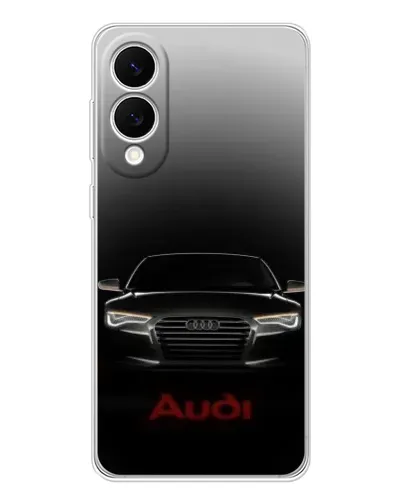 Чохол для Samsung Galaxy S25 Edge з картинкою «Audi — градієнтний контур» Чохол для Samsung Galaxy S25 Edge з картинкою «Audi — градієнтний контур»