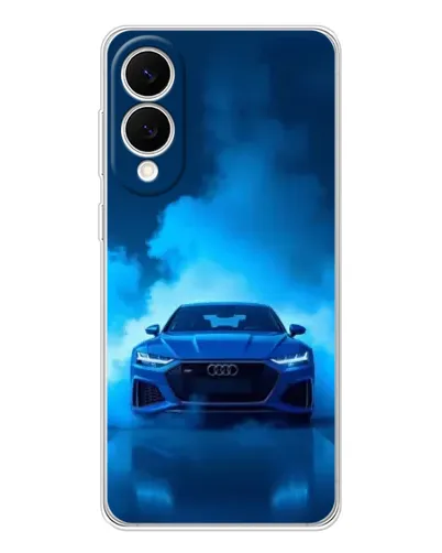 Чохол для Samsung Galaxy S25 Edge з картинкою «Audi — блакитна енергія» Чохол для Samsung Galaxy S25 Edge з картинкою «Audi — блакитна енергія»