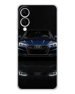 Чохол для Samsung Galaxy S25 Edge з картинкою «Audi — нічне відображення»