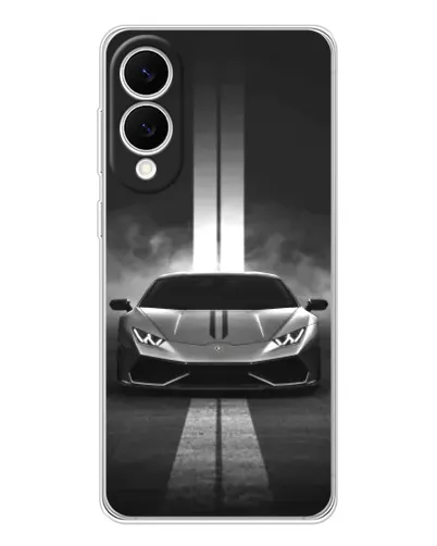 Чехол для Samsung Galaxy S25 Edge с картинкой «Lamborghini симметрия дорог»