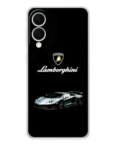 Чехол для Samsung Galaxy S25 Edge с картинкой «Логотип Lamborghini классика»