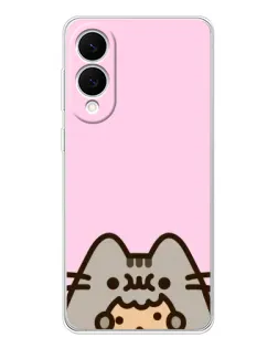 Чехол для Samsung Galaxy S25 Edge с картинкой «Pusheen и печенье» Чехол для Samsung Galaxy S25 Edge с картинкой «Pusheen и печенье»