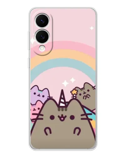 Чехол для Samsung Galaxy S25 Edge с картинкой «Единорог Pusheen» Чехол для Samsung Galaxy S25 Edge с картинкой «Единорог Pusheen»
