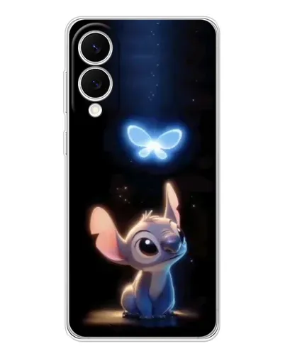 Чехол для Samsung Galaxy S25 Edge с картинкой «Сияющий Стич»