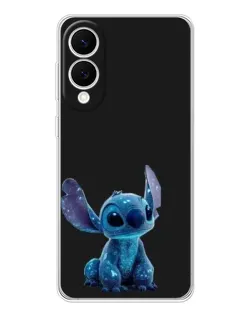 Чохол для Samsung Galaxy S25 Edge з картинкою «Стіч на чорному»