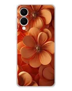 Чохол для Samsung Galaxy S25 Edge з картинкою «Помаранчева макро квітка» Чохол для Samsung Galaxy S25 Edge з картинкою «Помаранчева макро квітка»