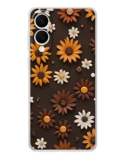 Чохол для Samsung Galaxy S25 Edge з картинкою «Візерунок з маленьких соняшників» Чохол для Samsung Galaxy S25 Edge з картинкою «Візерунок з маленьких соняшників»