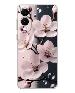 Чохол для Samsung Galaxy S25 Edge з картинкою «Ніжня сакура та краплі» Чохол для Samsung Galaxy S25 Edge з картинкою «Ніжня сакура та краплі»