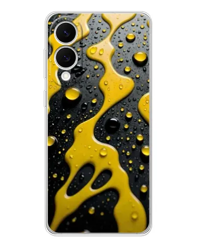 Чехол для Samsung Galaxy S25 Edge с картинкой «Жидкое желтое золото» Чехол для Samsung Galaxy S25 Edge с картинкой «Жидкое желтое золото»