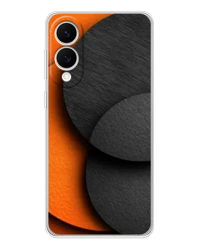 Чехол для Samsung Galaxy S25 Edge с картинкой «Геометрия оранжевых кругов» Чехол для Samsung Galaxy S25 Edge с картинкой «Геометрия оранжевых кругов»