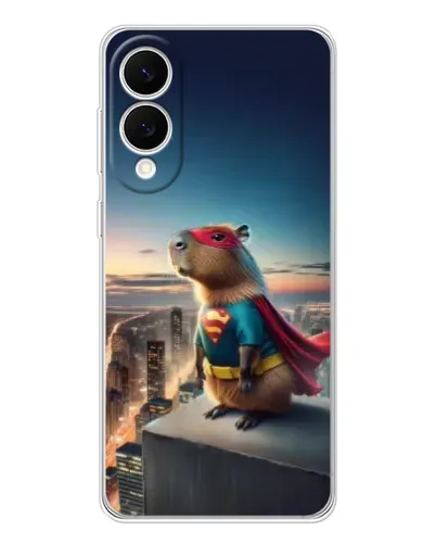 Чехол для Samsung Galaxy S25 Edge с картинкой «Капи-мен супергерой» Чехол для Samsung Galaxy S25 Edge с картинкой «Капи-мен супергерой»