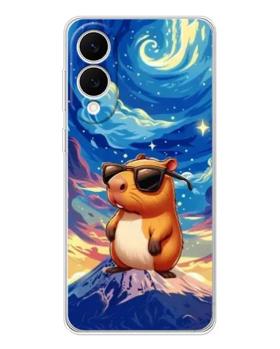 Чехол для Samsung Galaxy S25 Edge с картинкой «Капибара Ван Гога» Чехол для Samsung Galaxy S25 Edge с картинкой «Капибара Ван Гога»