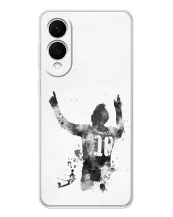 Чохол для Samsung Galaxy S25 Edge з картинкою «Чорно-білий силует Мессі» Чохол для Samsung Galaxy S25 Edge з картинкою «Чорно-білий силует Мессі»