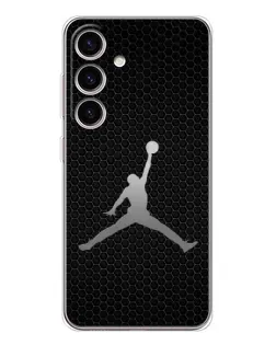 Чехол для Samsung Galaxy S25 FE с картинкой «Jordan Dark Carbon»