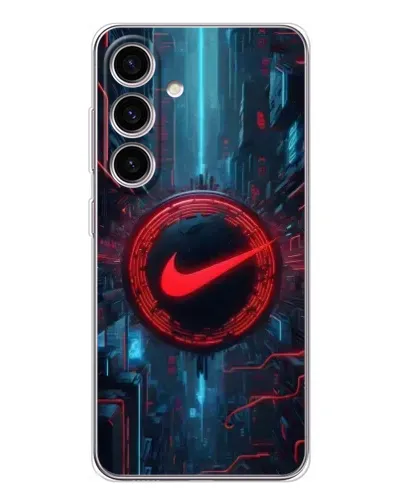 Чехол для Samsung Galaxy S25 FE с картинкой «Техногенный стиль Nike» Чехол для Samsung Galaxy S25 FE с картинкой «Техногенный стиль Nike»