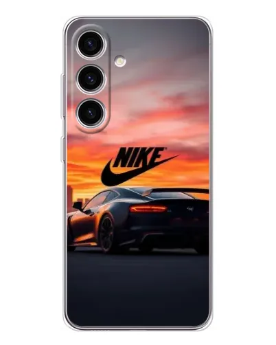 Чехол для Samsung Galaxy S25 FE с картинкой «Nike и суперкар» Чехол для Samsung Galaxy S25 FE с картинкой «Nike и суперкар»