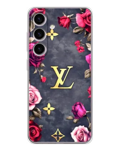 Чехол для Samsung Galaxy S25 FE с картинкой «Цветочный Louis Vuitton» Чехол для Samsung Galaxy S25 FE с картинкой «Цветочный Louis Vuitton»