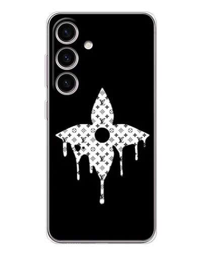 Чехол для Samsung Galaxy S25 FE с картинкой «Цветочная монограмма» Чехол для Samsung Galaxy S25 FE с картинкой «Цветочная монограмма»