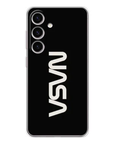 Чехол для Samsung Galaxy S25 FE с картинкой «NASA — вертикальный логотип» Чехол для Samsung Galaxy S25 FE с картинкой «NASA — вертикальный логотип»