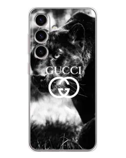 Чехол для Samsung Galaxy S25 FE с картинкой «Gucci — дикая природа»