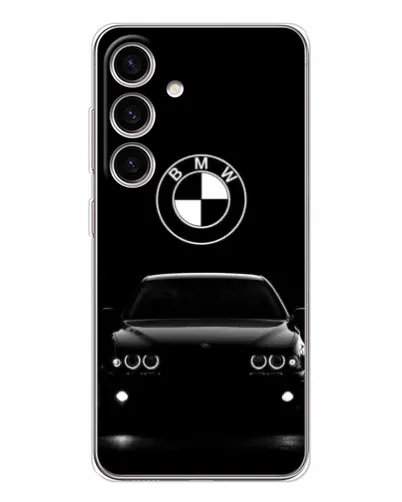 Чехол для Samsung Galaxy S25 FE с картинкой «BMW — взгляд из темноты»