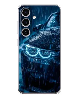 Чехол для Samsung Galaxy S25 FE с картинкой «BMW под дождем» Чехол для Samsung Galaxy S25 FE с картинкой «BMW под дождем»