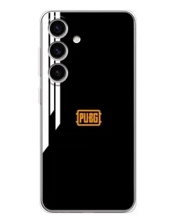 Чехол для Samsung Galaxy S25 FE с картинкой «PUBG — вертикальные линии»