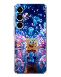 Чехол для Samsung Galaxy S25 FE с картинкой «Неоновый океан»