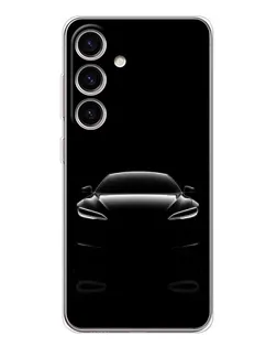 Чехол для Samsung Galaxy S25 FE с картинкой «Силуэт Tesla Night» Чехол для Samsung Galaxy S25 FE с картинкой «Силуэт Tesla Night»