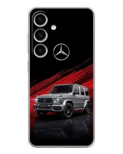 Чехол для Samsung Galaxy S25 FE с картинкой «Mercedes G-Class красный» Чехол для Samsung Galaxy S25 FE с картинкой «Mercedes G-Class красный»
