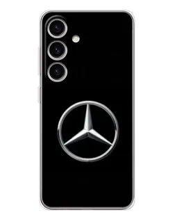 Чехол для Samsung Galaxy S25 FE с картинкой «Mercedes классический лого»