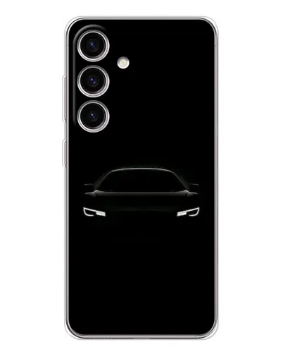 Чехол для Samsung Galaxy S25 FE с картинкой «Взгляд Audi в темноте»