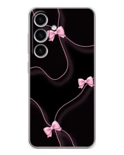 Чехол для Samsung Galaxy S25 FE с картинкой «Розовые ленты» Чехол для Samsung Galaxy S25 FE с картинкой «Розовые ленты»