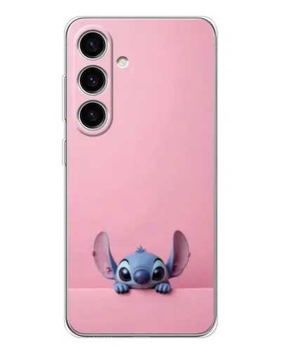 Чехол для Samsung Galaxy S25 FE с картинкой «Stitch выглядывает»