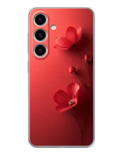 Чехол для Samsung Galaxy S25 FE с картинкой «Маковые соцветия» Чехол для Samsung Galaxy S25 FE с картинкой «Маковые соцветия»
