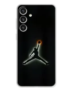Чехол для Samsung Galaxy S25 Plus с картинкой «Jordan Gradient Logo» Чехол для Samsung Galaxy S25 Plus с картинкой «Jordan Gradient Logo»